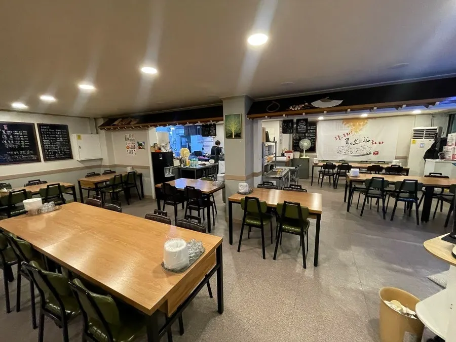 View of tables inside Jokbo