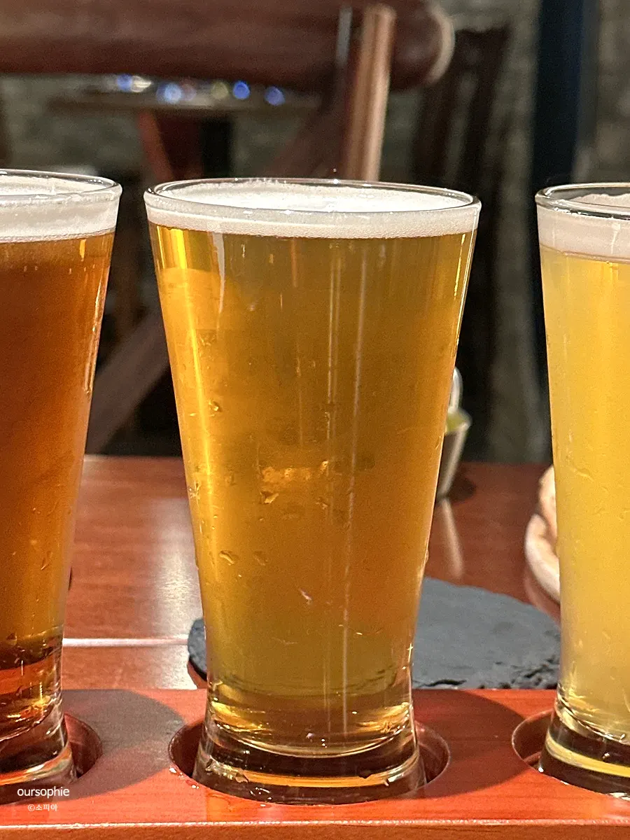 성자의 정원 에일 페일 맥주 잔