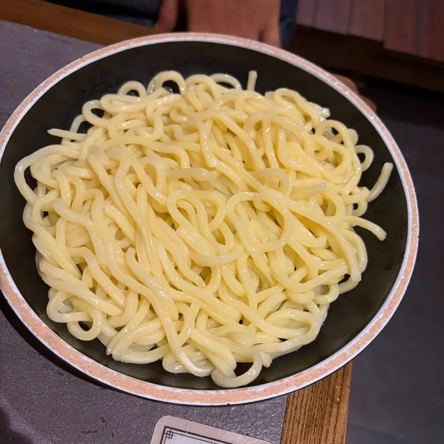 The original chicken hot pot nearly finished