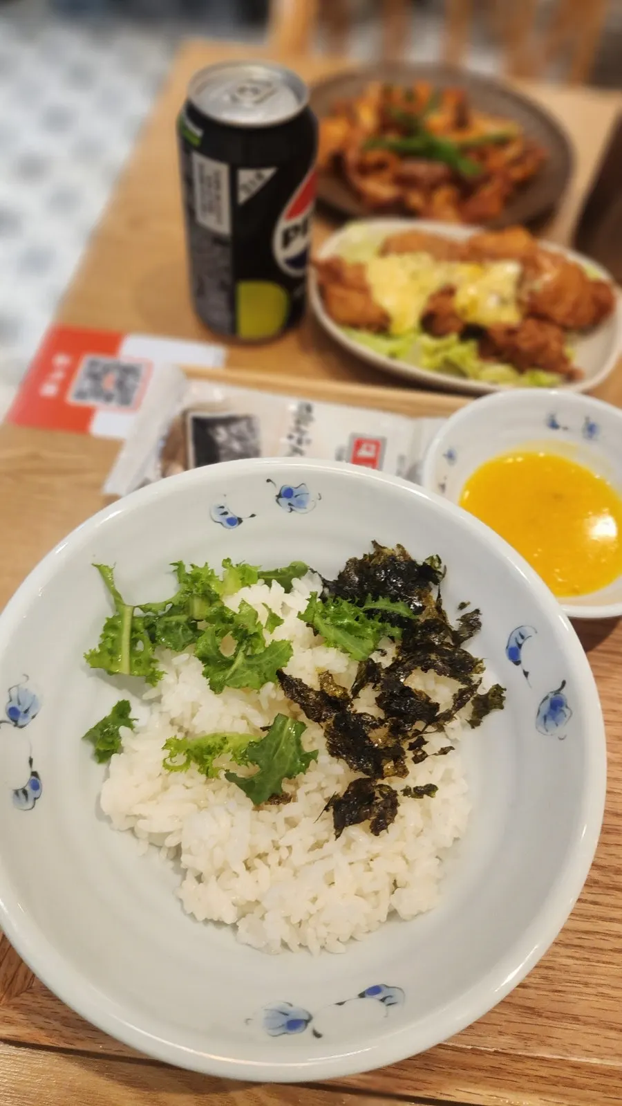 식사를 마친 봉혜자네주방 테이블