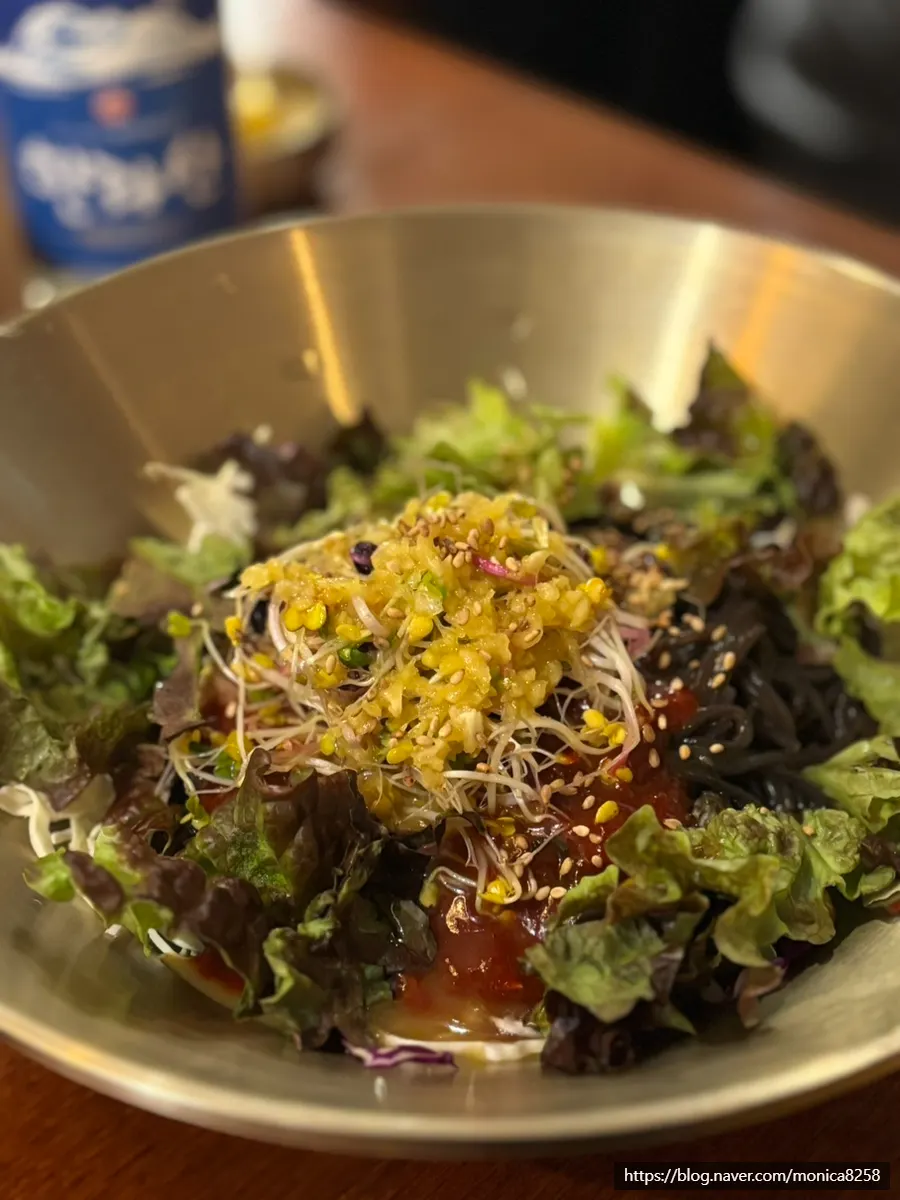 Yeonnam Jokbal 1987 cold spicy makguksu