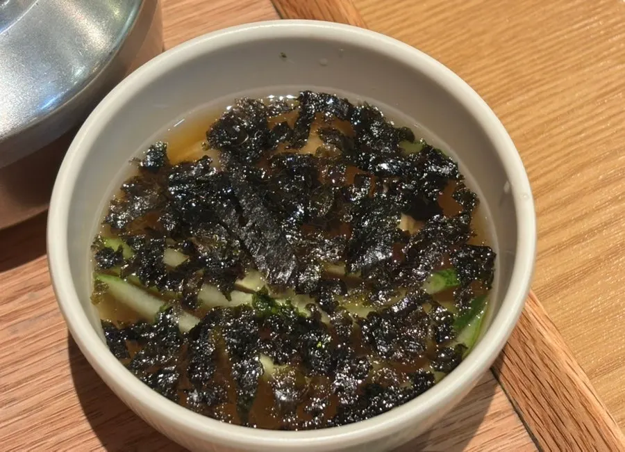 Optional mini-size cold buckwheat noodles