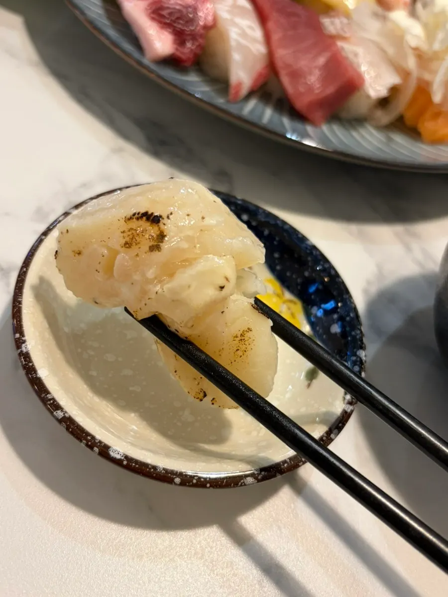 참치 초밥을 소개하는 사진