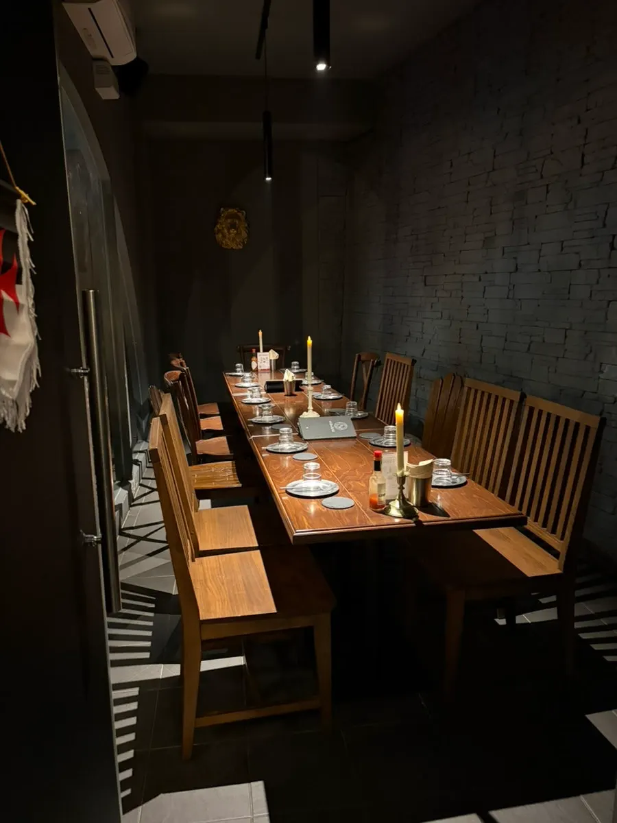 Seating of various sizes, including a group room