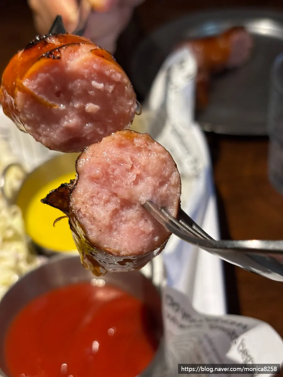 Sausage platter that pairs well with soju