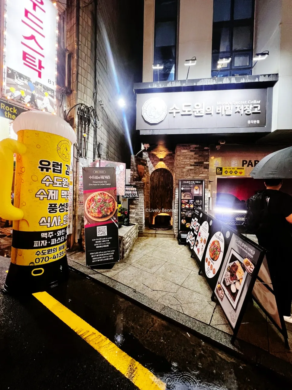 Store location guide near Jonggak Station