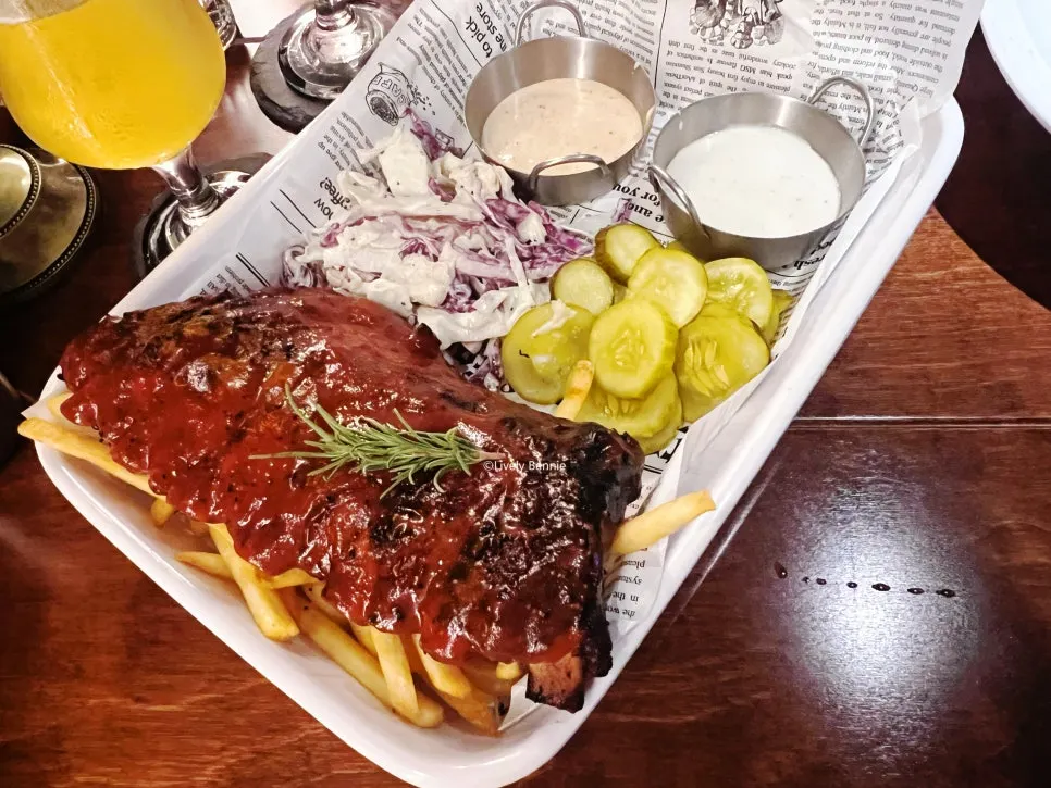 Ribs menu set