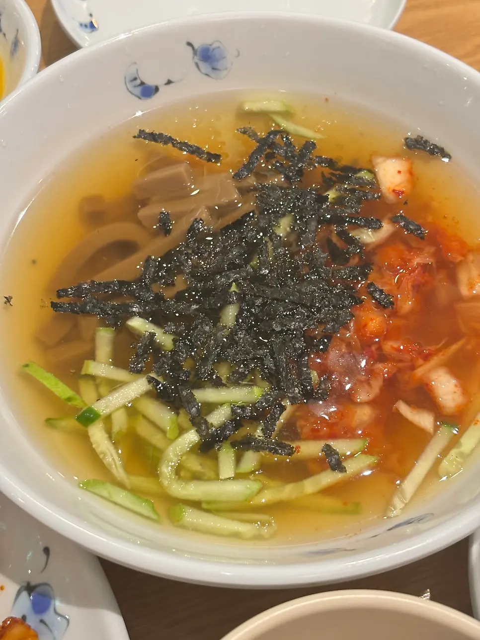 혜자요릿상 사이드 시원한 김치묵사발