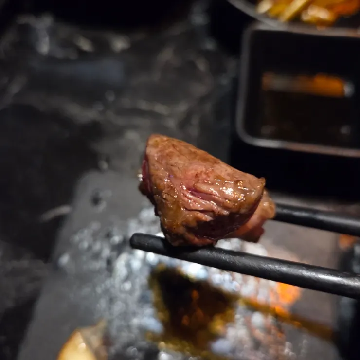 Sirloin to finish the meal