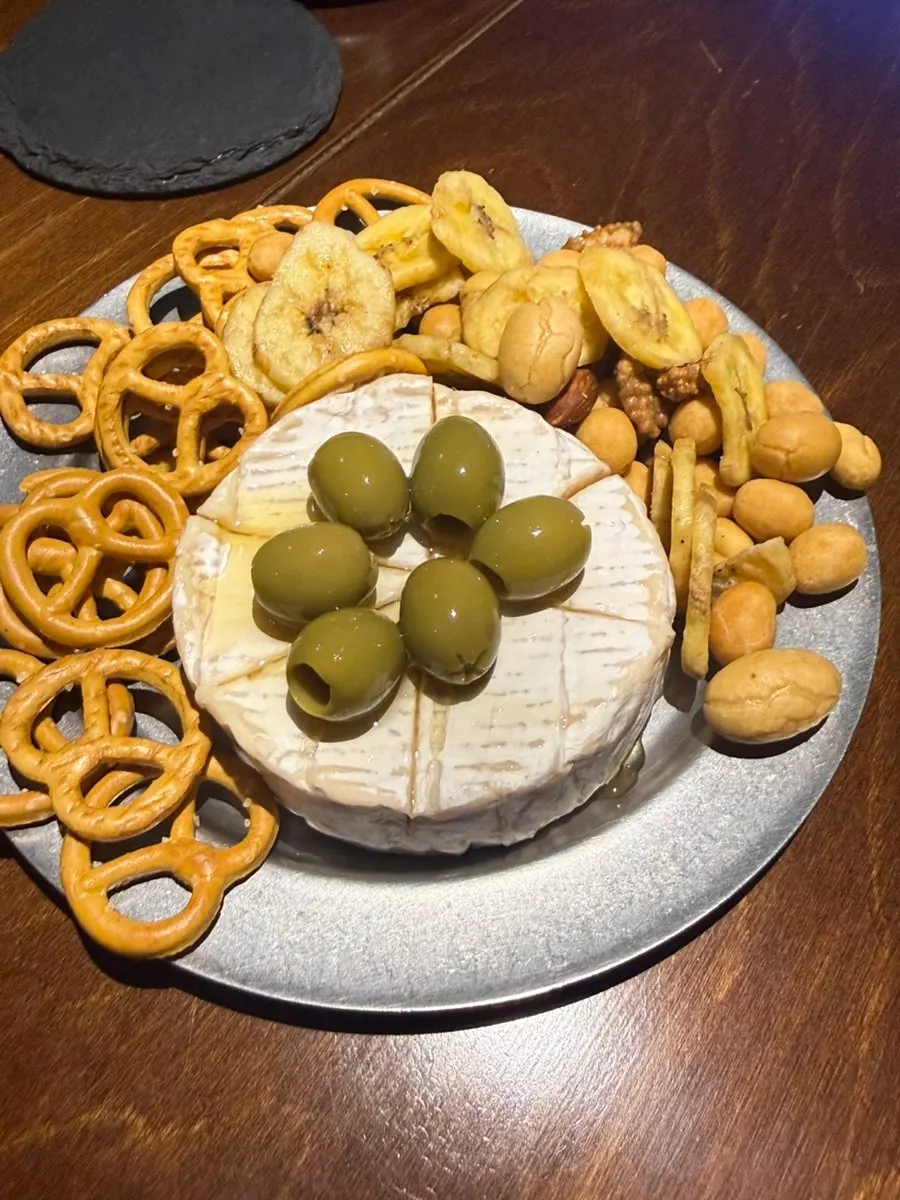 Aged brie cheese ordered as a side dish