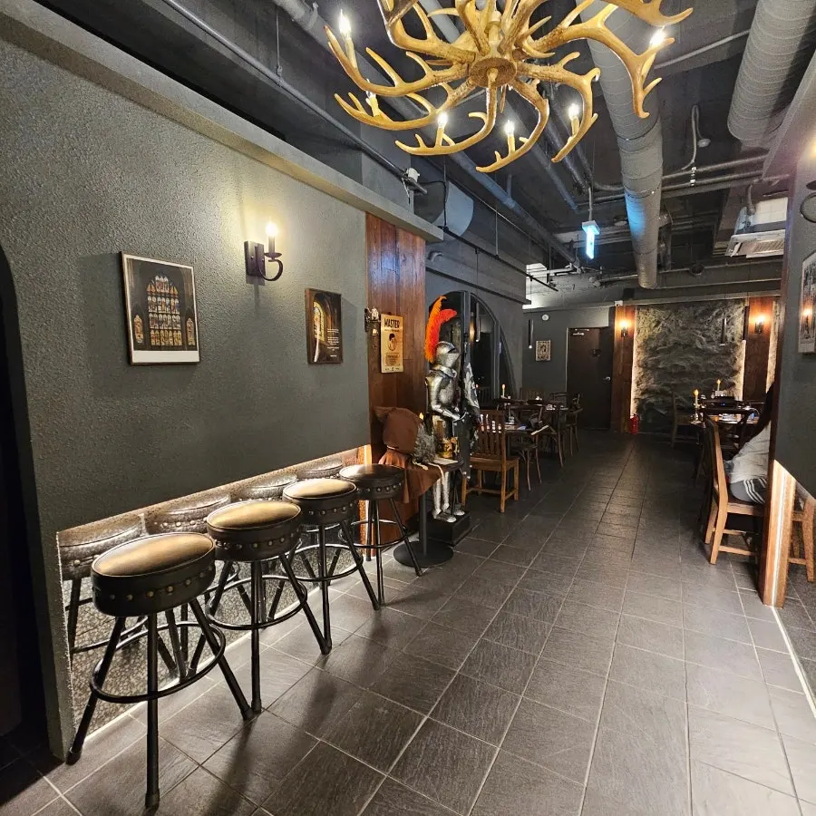 Medieval-style basement space at Sudowonui Bimil Jeojanggo