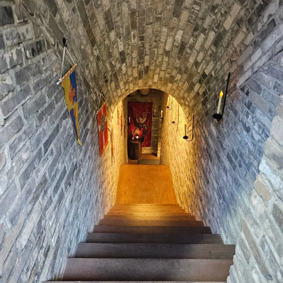 Monastery-concept interior of a Jongak basement bar