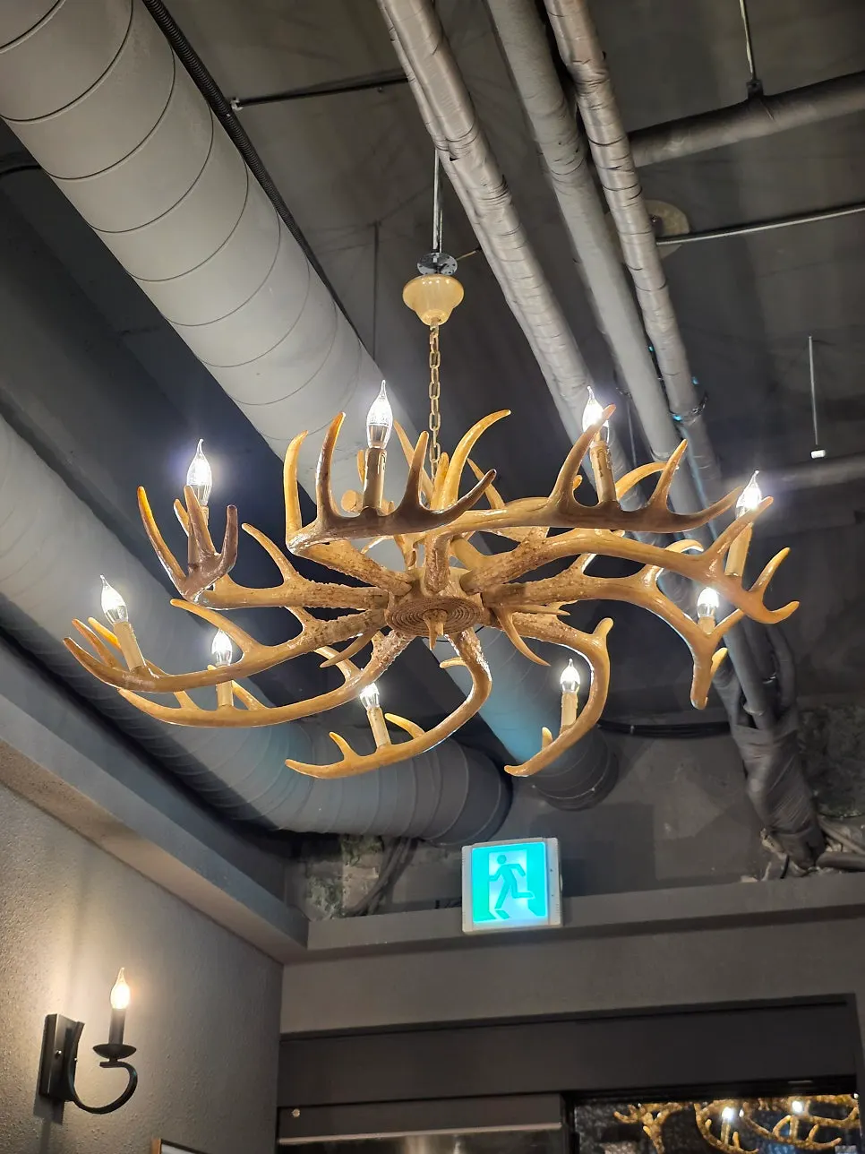 Uniquely themed indoor interior