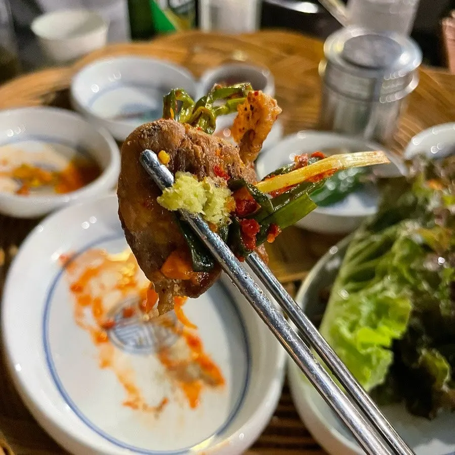 오리로스와 함께 마신 소맥 잔