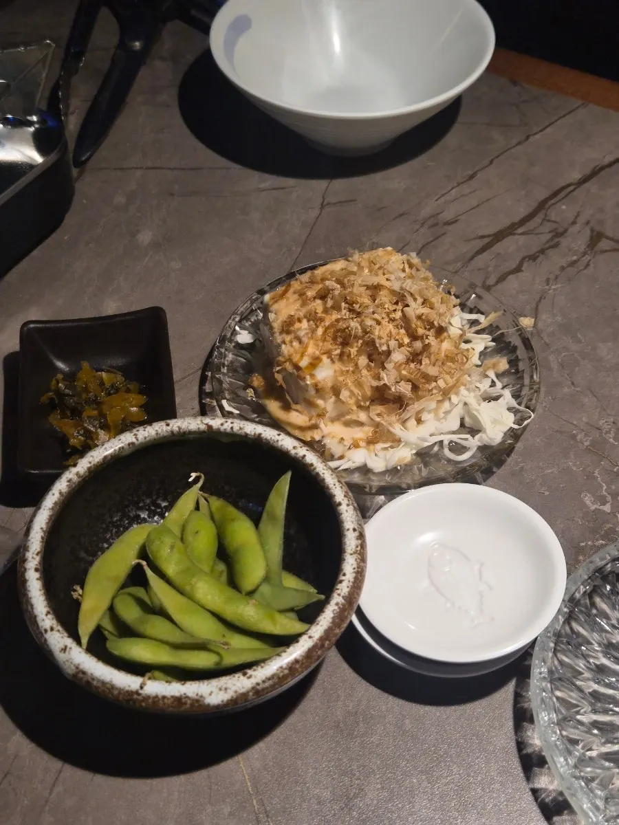 Soft tofu served as a basic side dish