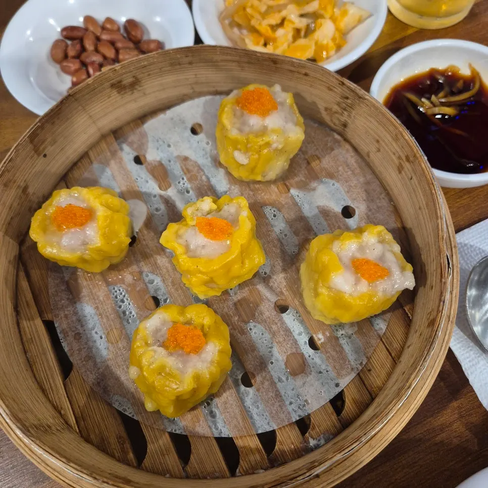 Piping-hot shumai dim sum