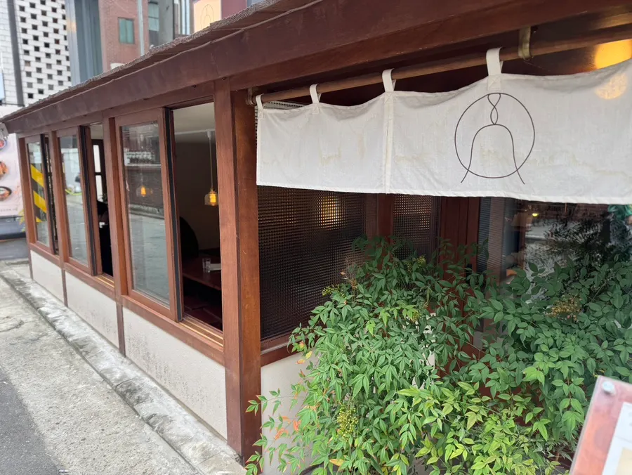 Jongno Donburi Yeonnam sits along a Yeonnam-dong alley