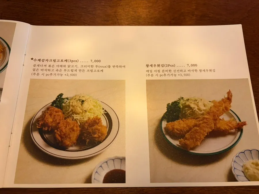 Additional menu information at Jongno Donburi Yeonnam
