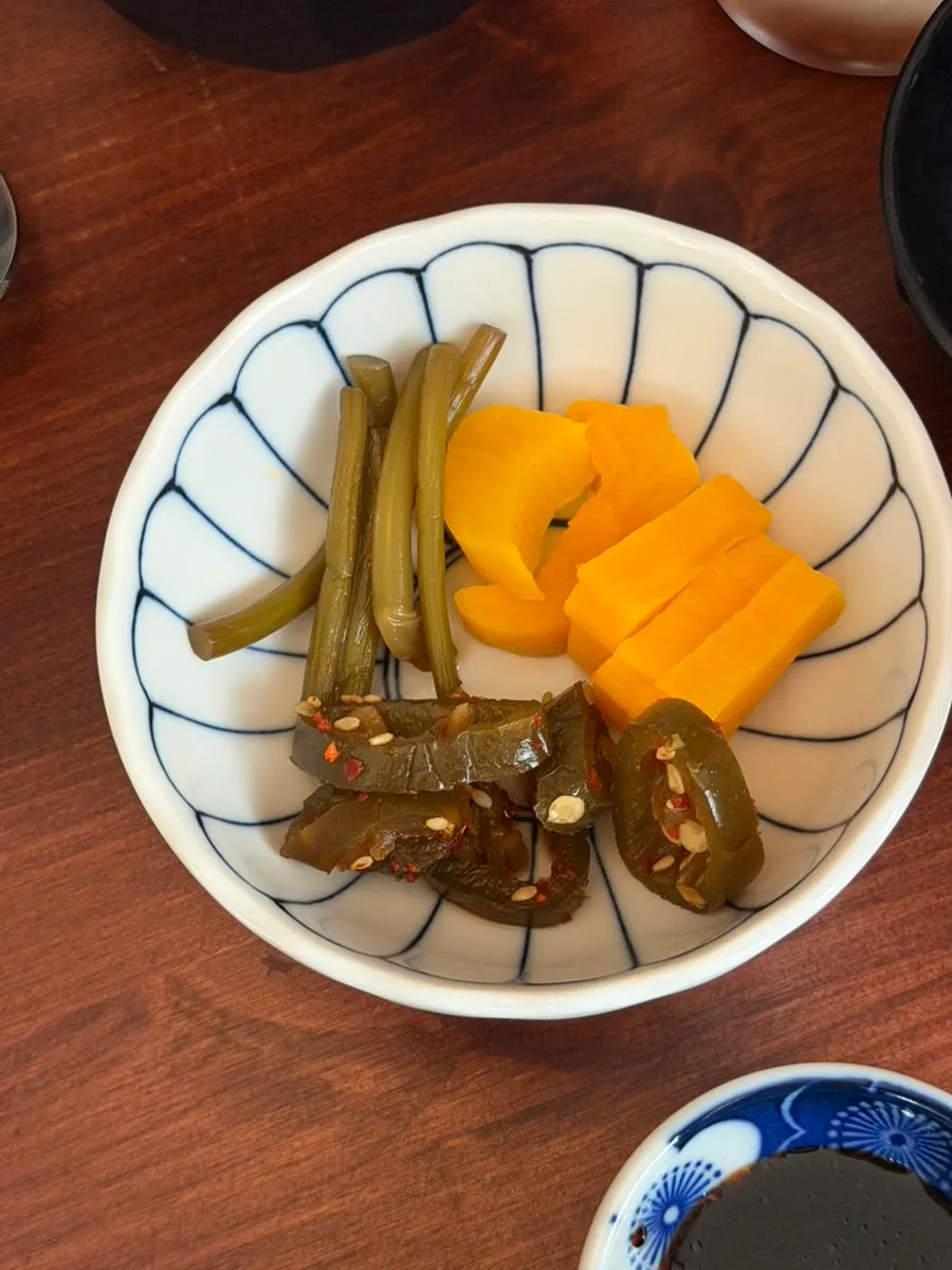 Side dishes including jalapeño