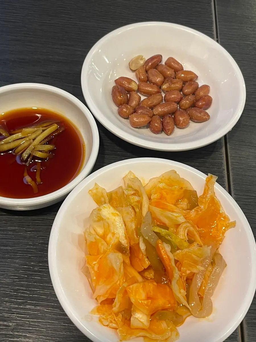 기본으로 나온 밑반찬