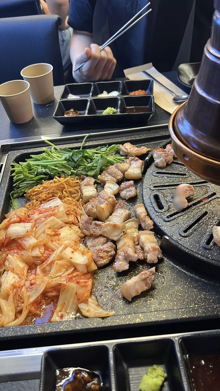An extra ordered portion of five-layer pork belly