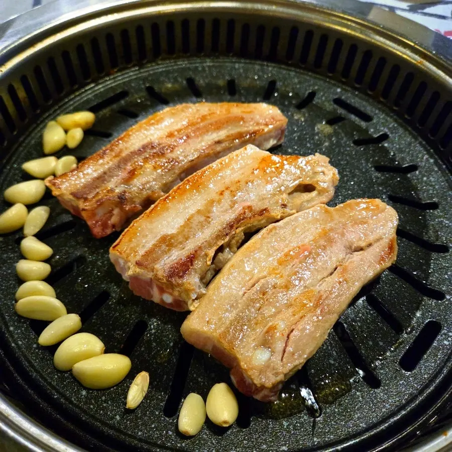 Aged pork belly order