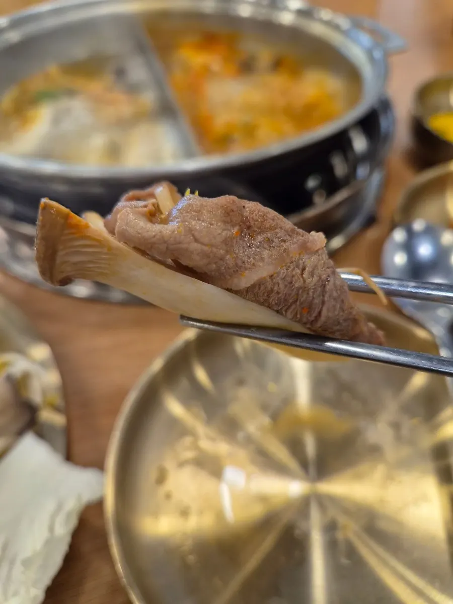 종가만두의 전골 한 끼 구성