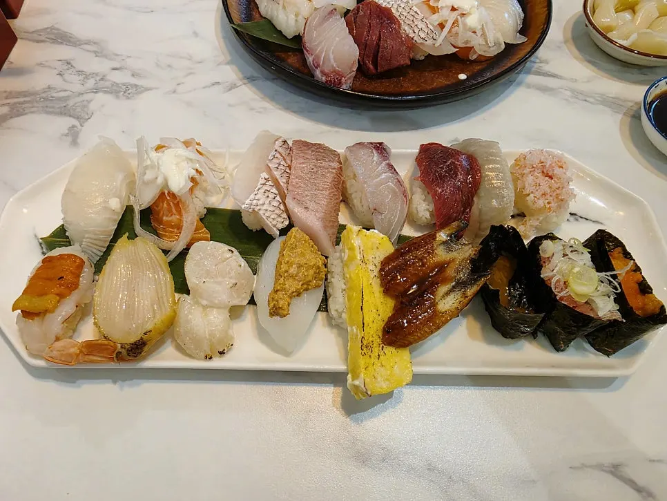 Premium sushi priced at 33,000 won