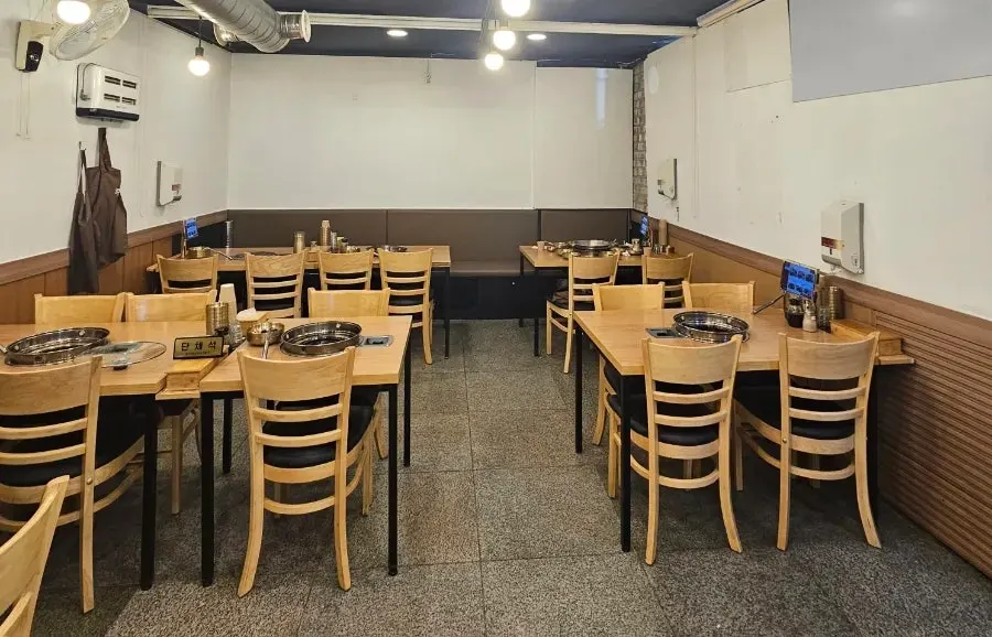 종가만두 테이블 세팅