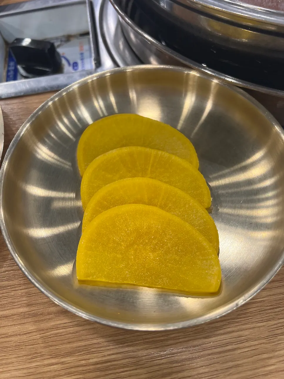 반반육수전골에 넣은 만두