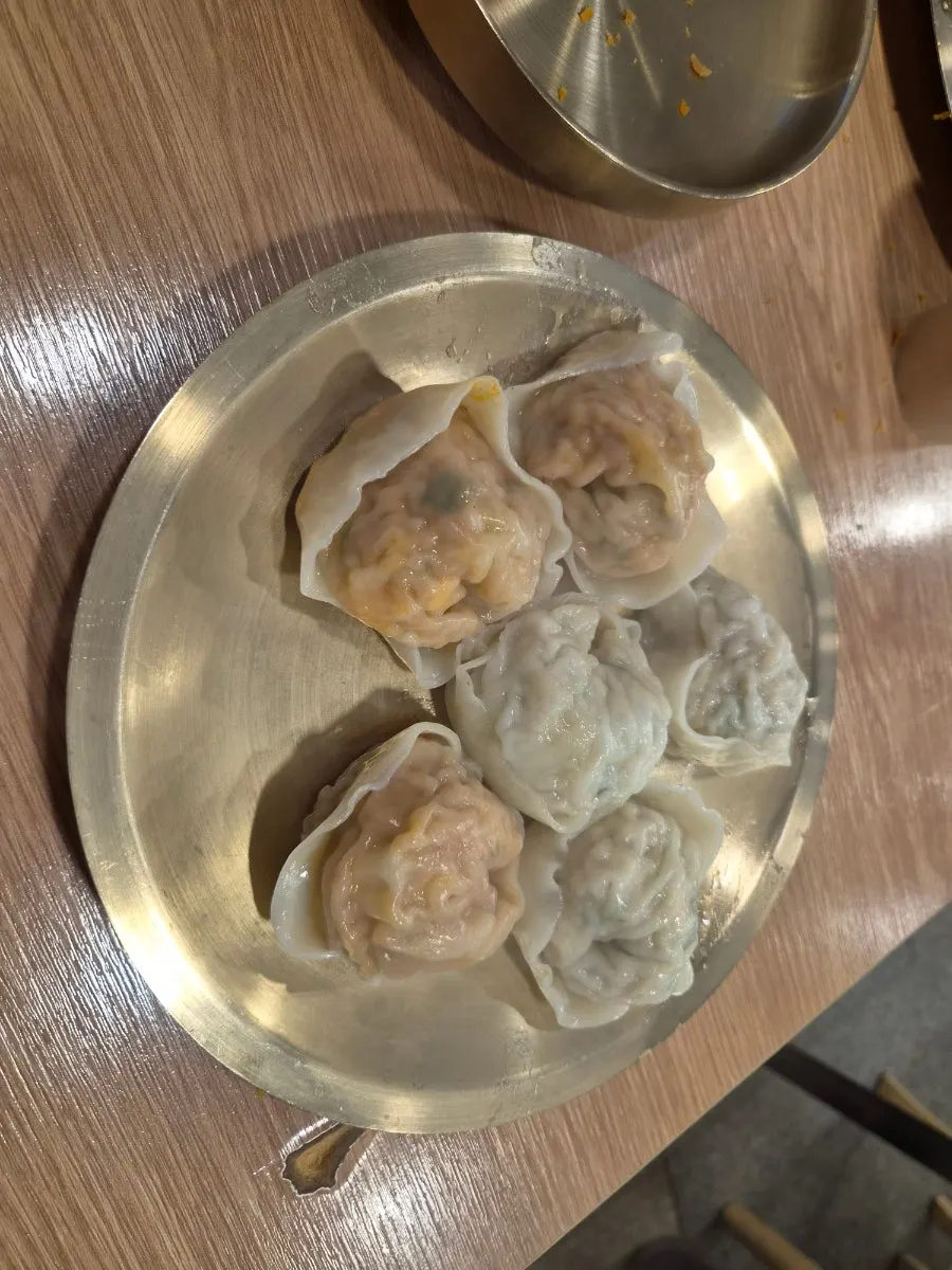종가만두 삶은만두 한 접시