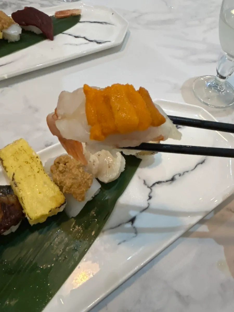 Sushi selections available to order individually