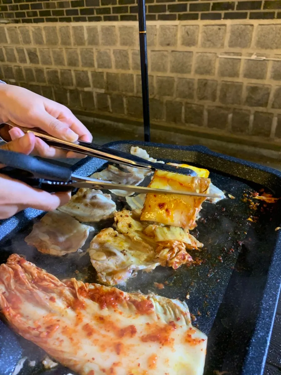 식사를 마친 테이블