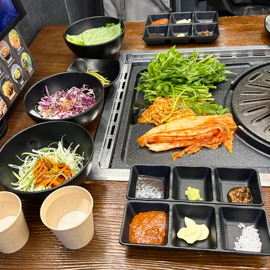 고기와 곁들이는 밑반찬
