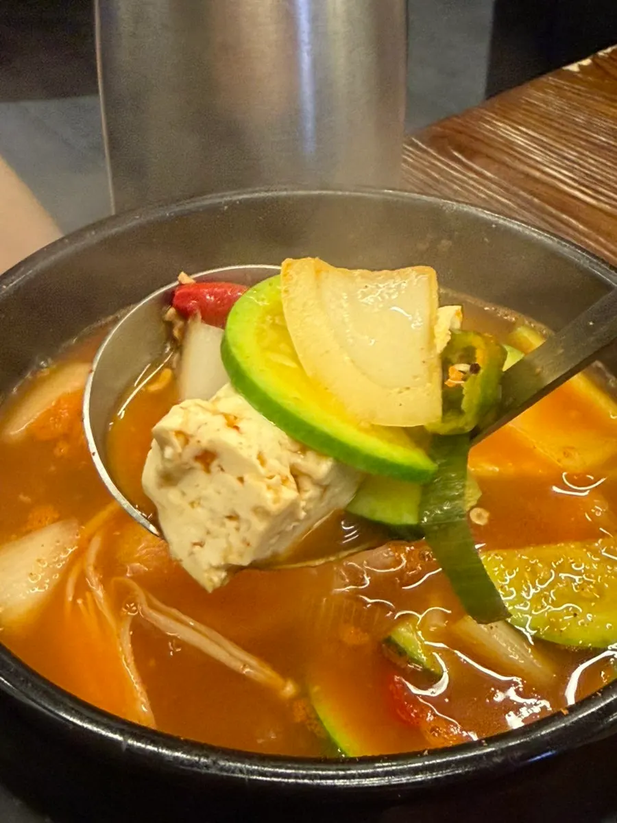 A spoonful of doenjang jjigae
