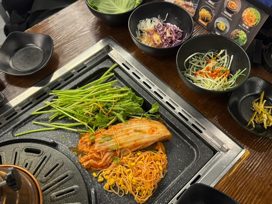 Raw Boseong nokdon samgyeopsal and cheongyeopsal