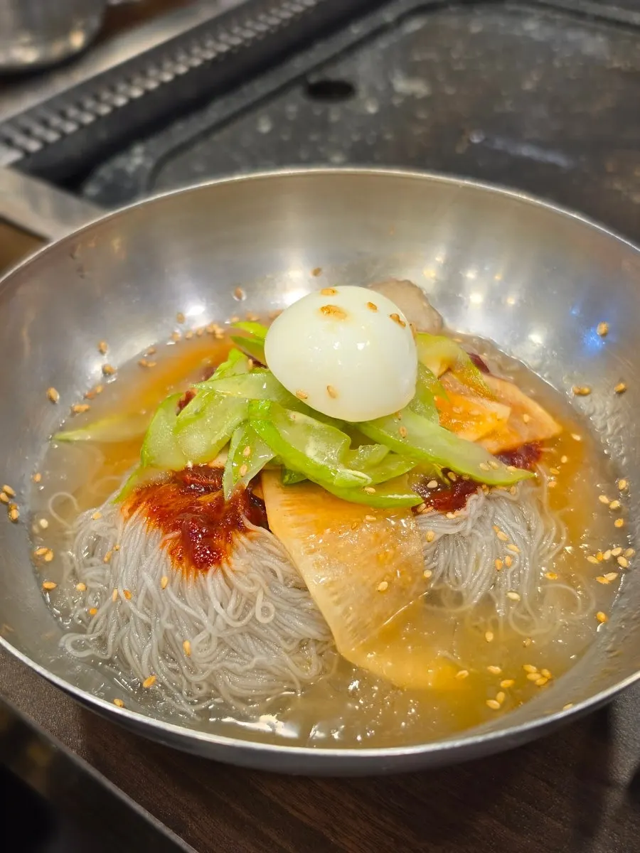 Kimchi stew broth dish