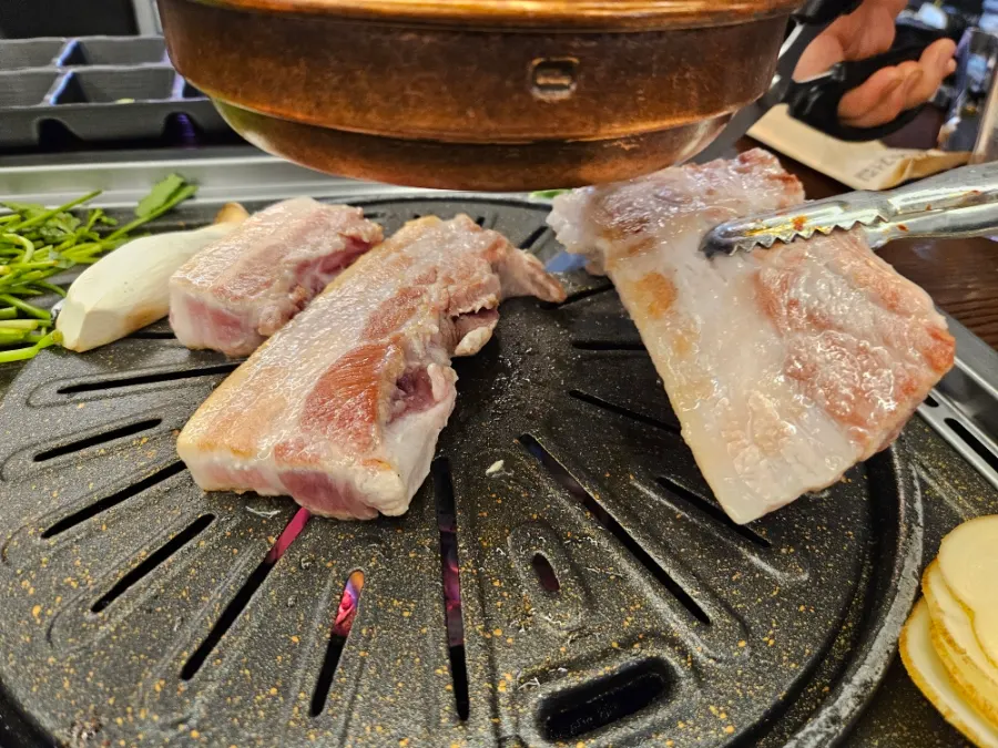 Pork belly cut into well-sized pieces