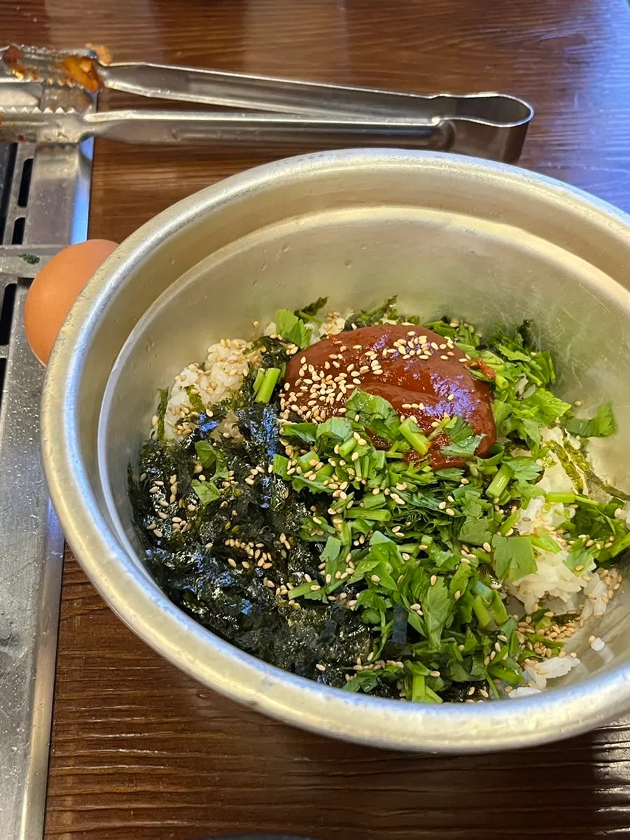 An additional portion of pork belly ordered