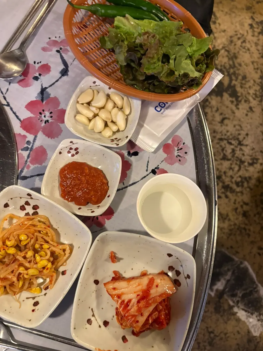 멍석집 기본 찬 세팅