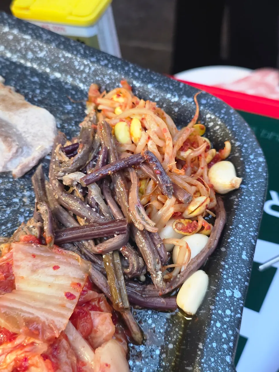 A browned piece of grilled pork belly