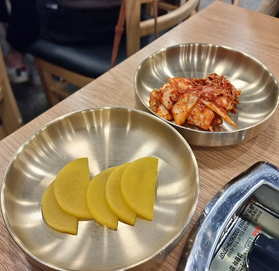 얼큰전골 주문 구성