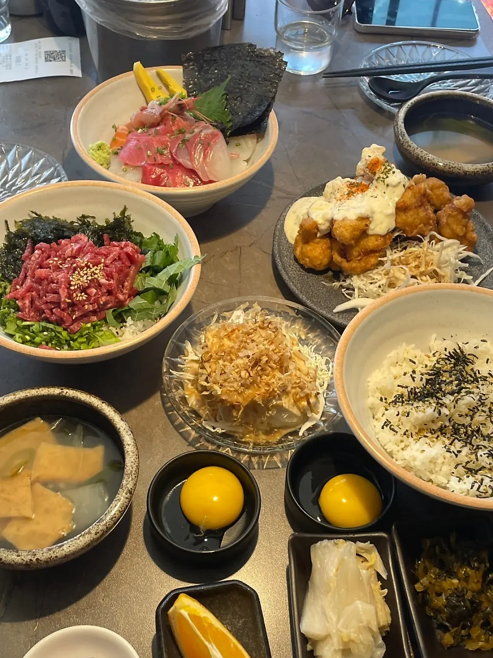 정식에 함께 나온 반찬 구성