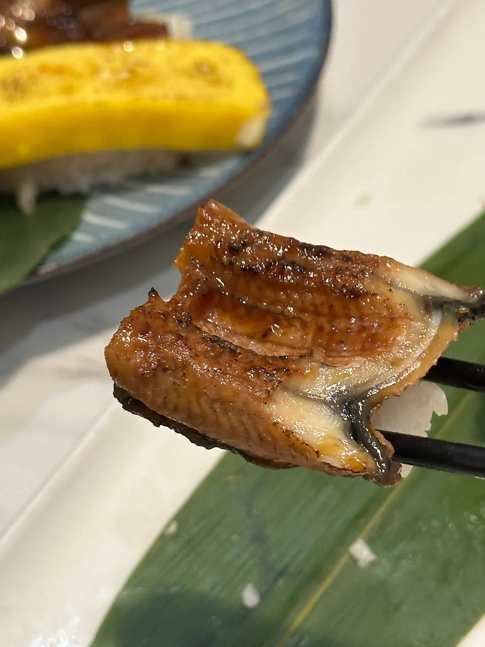 Sea cucumber innards gunkan sushi