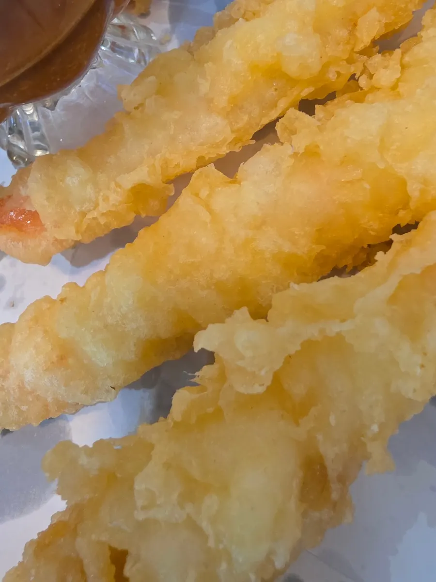 The ₩13,000 mixed tempura plate