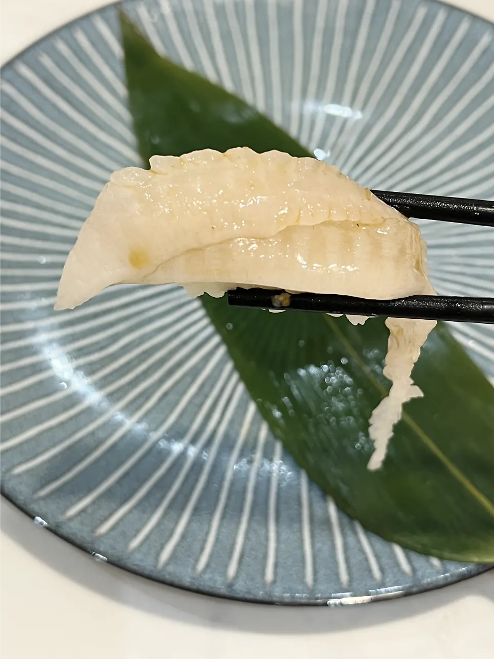 Savory eel sushi