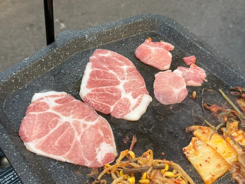 종로3가 야장 오징어젓갈에 찍은 냉삼과 볶음밥 마무리, 탑골공원 종로3가점
