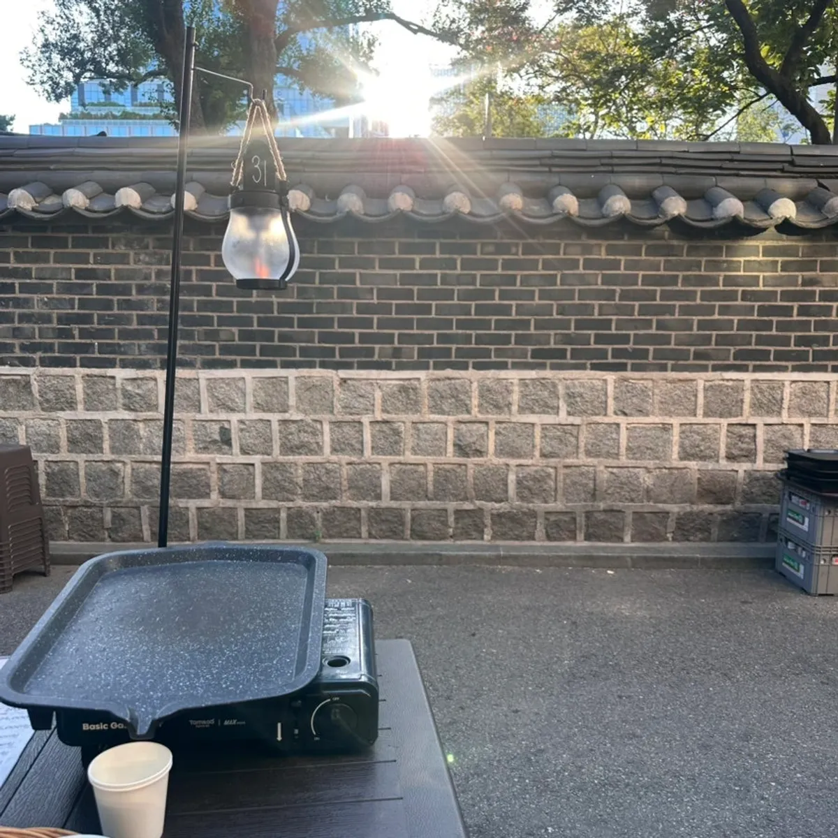 Outdoor exterior of Tapgol Gongwon Jongno 3-ga Branch in Jongno 3-ga