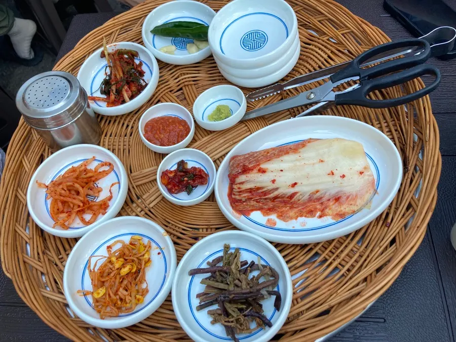 Meat menu at Tapgol Gongwon Jongno 3-ga Branch