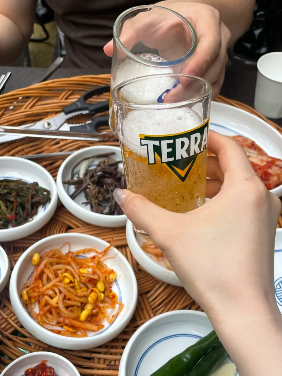 쌈에 싸먹기 좋은 두께의 냉삼